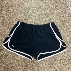 Under Armour Black Athletic Shorts (M)